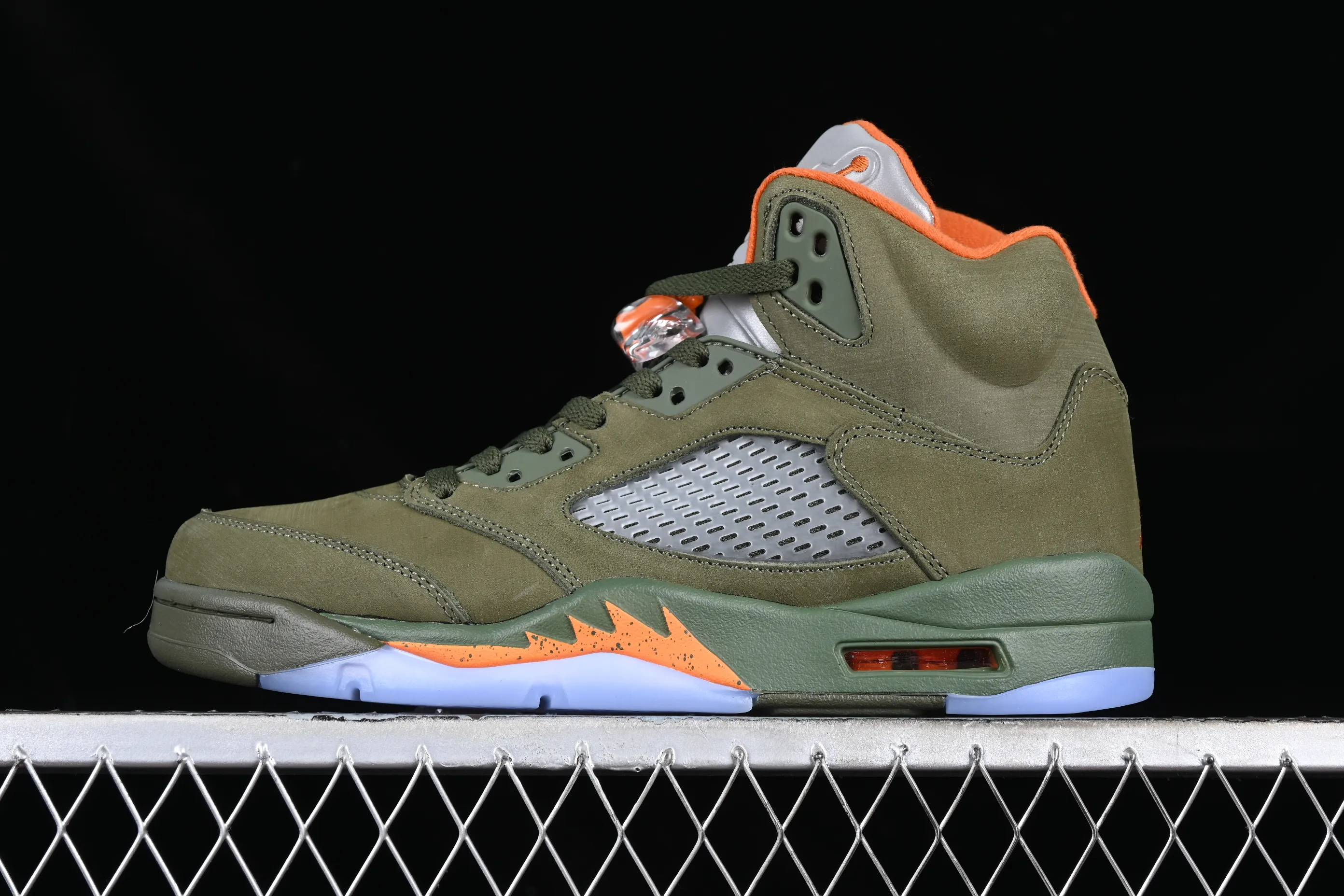 All categories Air Jordan Jordan series basketball shoes Air Jordan 5 Air Jordan 5 Retro "Olive" AJ5 Joe 5 olive green DD0587-308